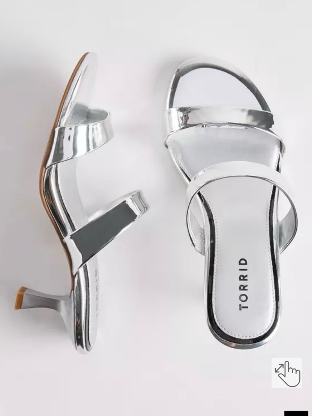 Torrid Double Strap Heeled Sandal